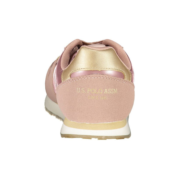 Pink Polyester Sneaker U.S. POLO ASSN.