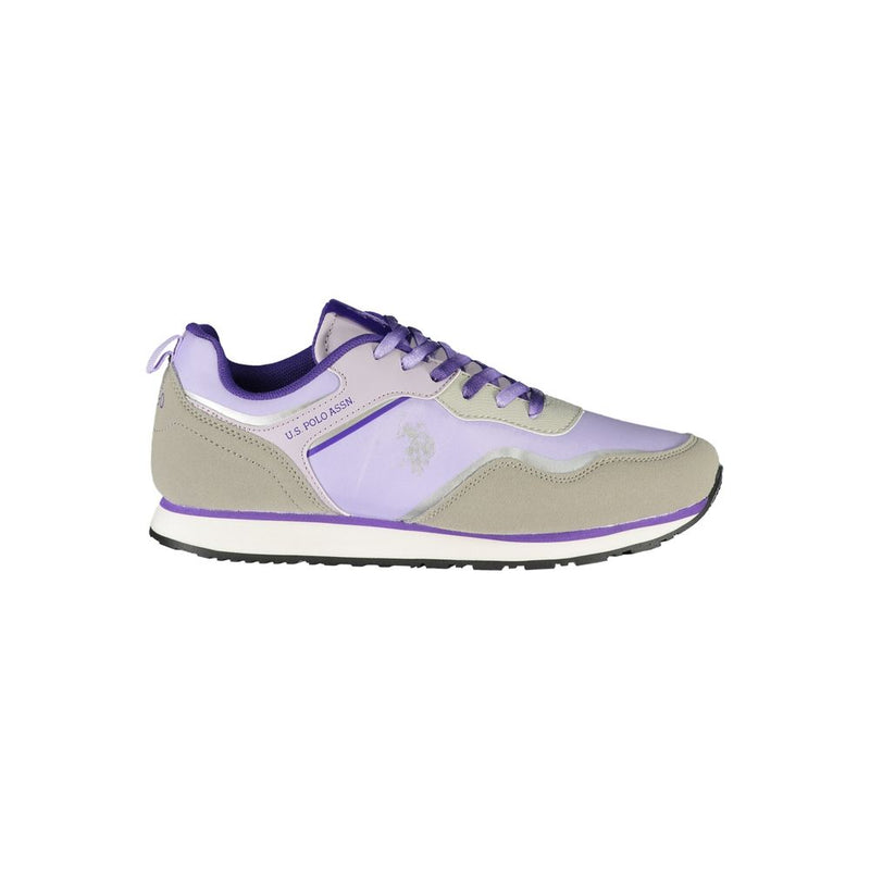 Purple Polyester Sneaker U.S. POLO ASSN.