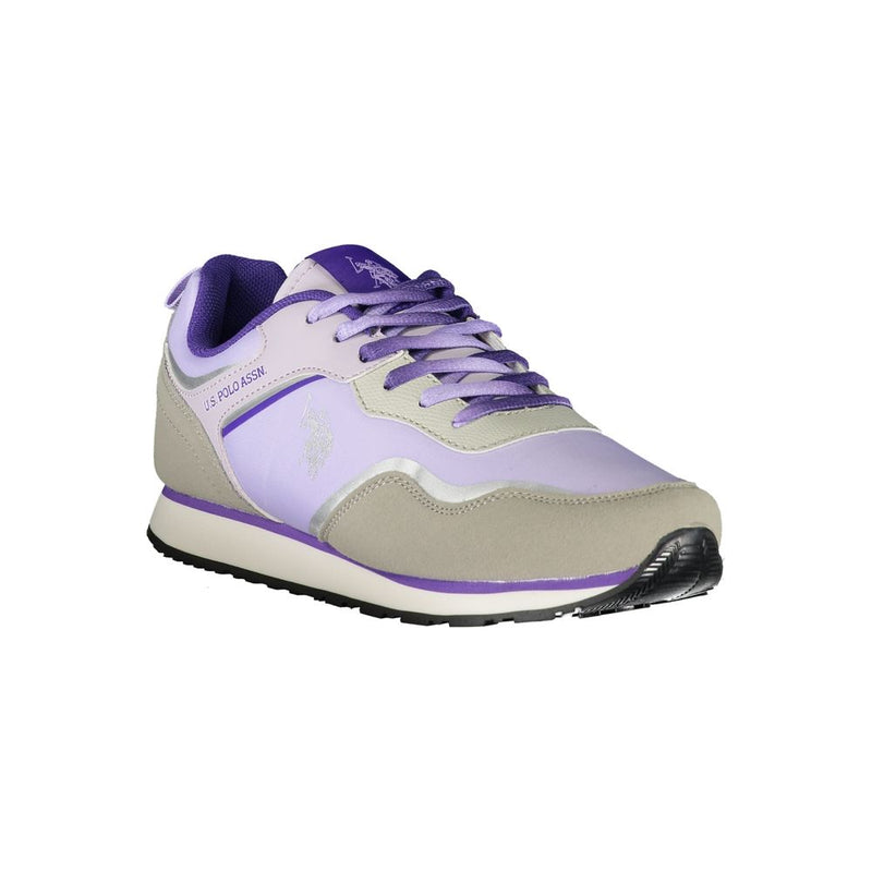 Purple Polyester Sneaker U.S. POLO ASSN.