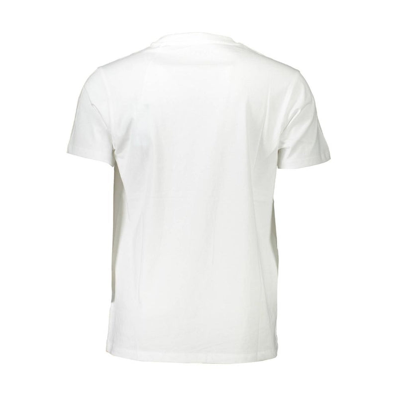 White Cotton T-Shirt Guess Jeans