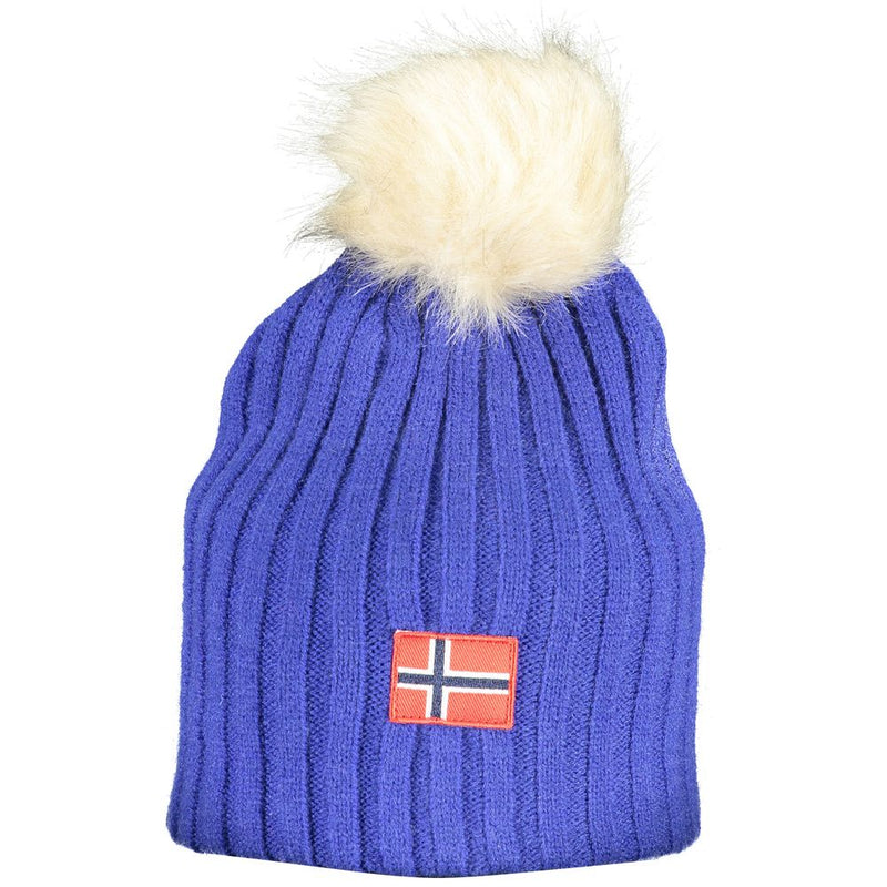 Blue Polyester Hat Norway 1963