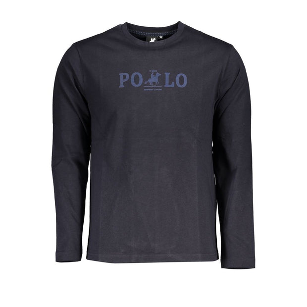 Blue Cotton T-Shirt U.S. Grand Polo