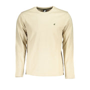 Beige Cotton T-Shirt U.S. Grand Polo