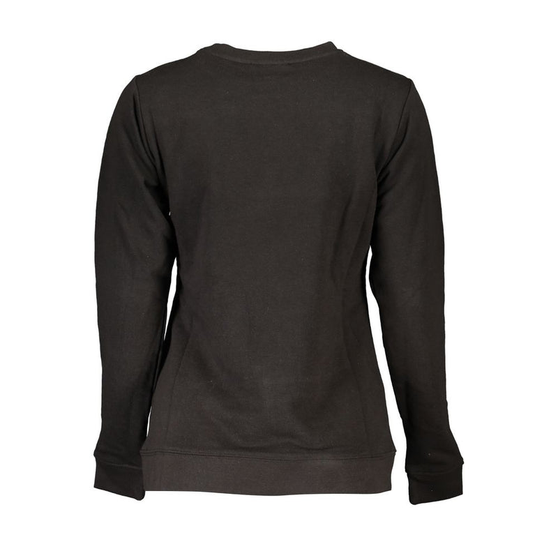 Black Cotton Sweater Cavalli Class