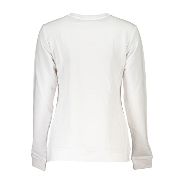 White Cotton Sweater Cavalli Class