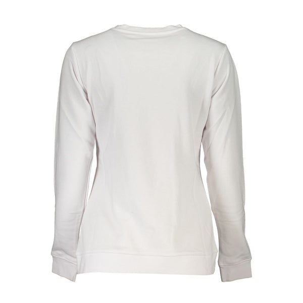 White Cotton Sweater Cavalli Class