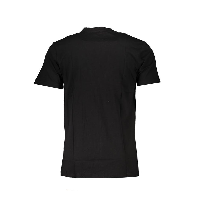 Black Cotton T-Shirt Cavalli Class