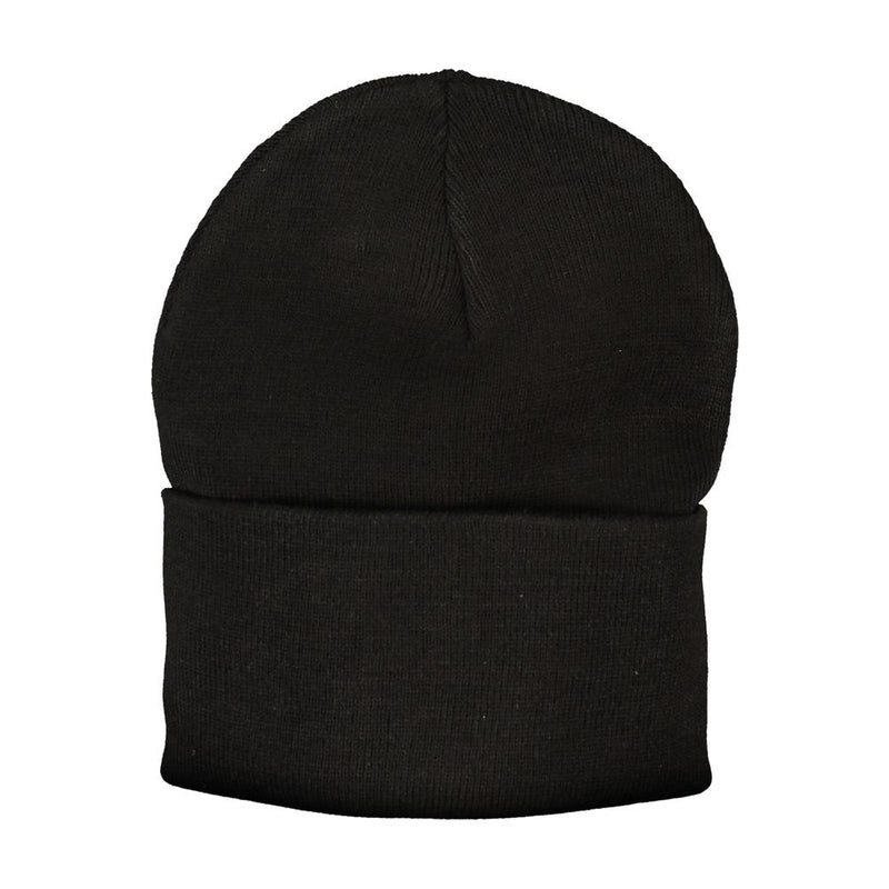 Black Polyester Hats & Cap La Martina