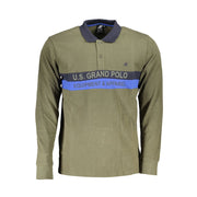 Green Cotton Polo Shirt U.S. Grand Polo