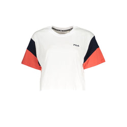 White Cotton Tops & T-Shirt Fila