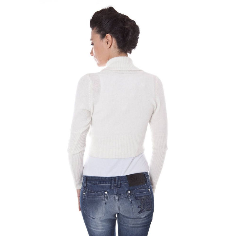 White Wool Sweater Datch