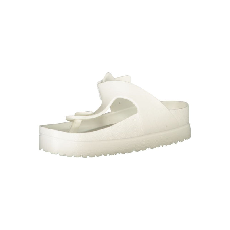 White Polyethylene Sandal Carrera