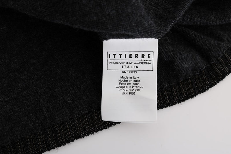 Elegant Gray Crewneck Sweater Costume National