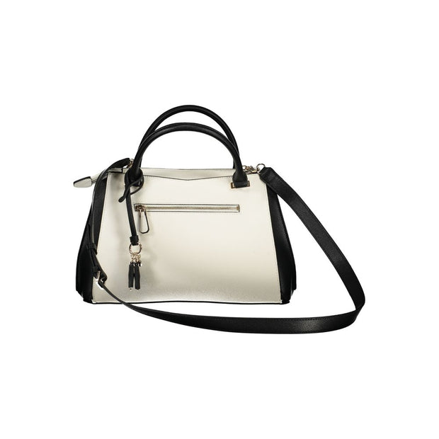 White Polyethylene Handbag Guess Jeans