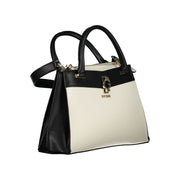 White Polyethylene Handbag Guess Jeans