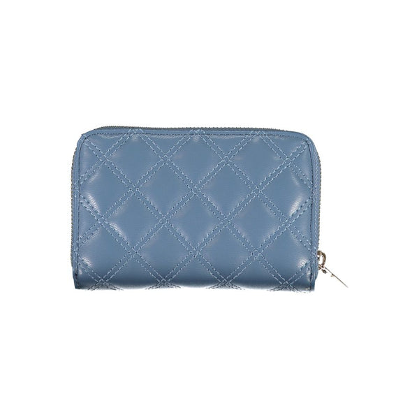 Blue Polyethylene Wallet Guess Jeans