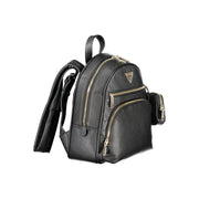 Black Polyethylene Backpack Guess Jeans