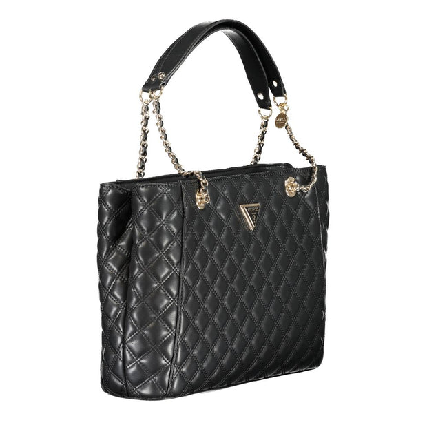 Black Polyethylene Handbag Guess Jeans