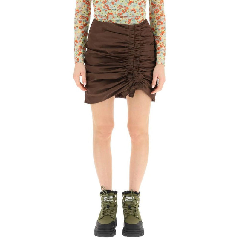 Brown  Skirt Ganni