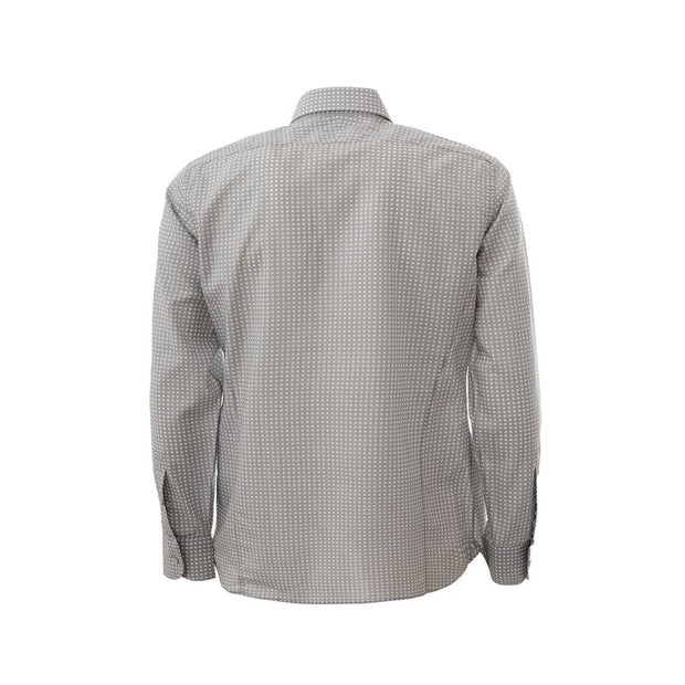 Elegant Cotton Gray Shirt for Men Tom Ford