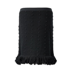 Elegant Black Cotton Skirt Bottega Veneta