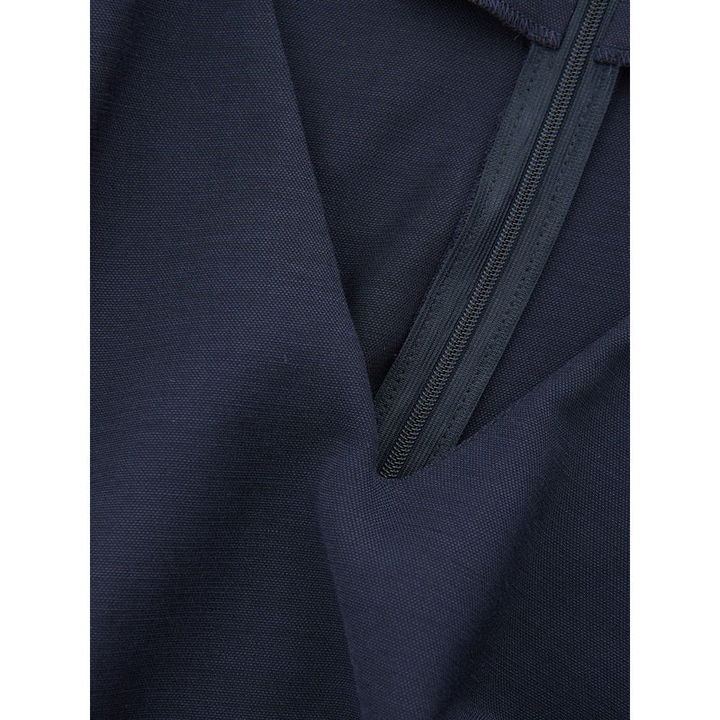 Elegant Blue Viscose Dress Perfect for Every Occasion Lardini