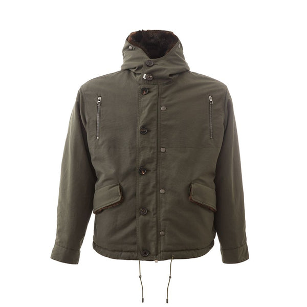 Elegant Cotton Army Jacket for Men Lardini