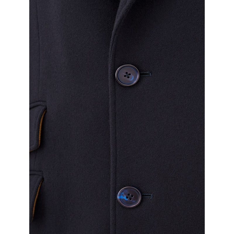 Elegant Blue Wool Jacket for Men Dolce & Gabbana