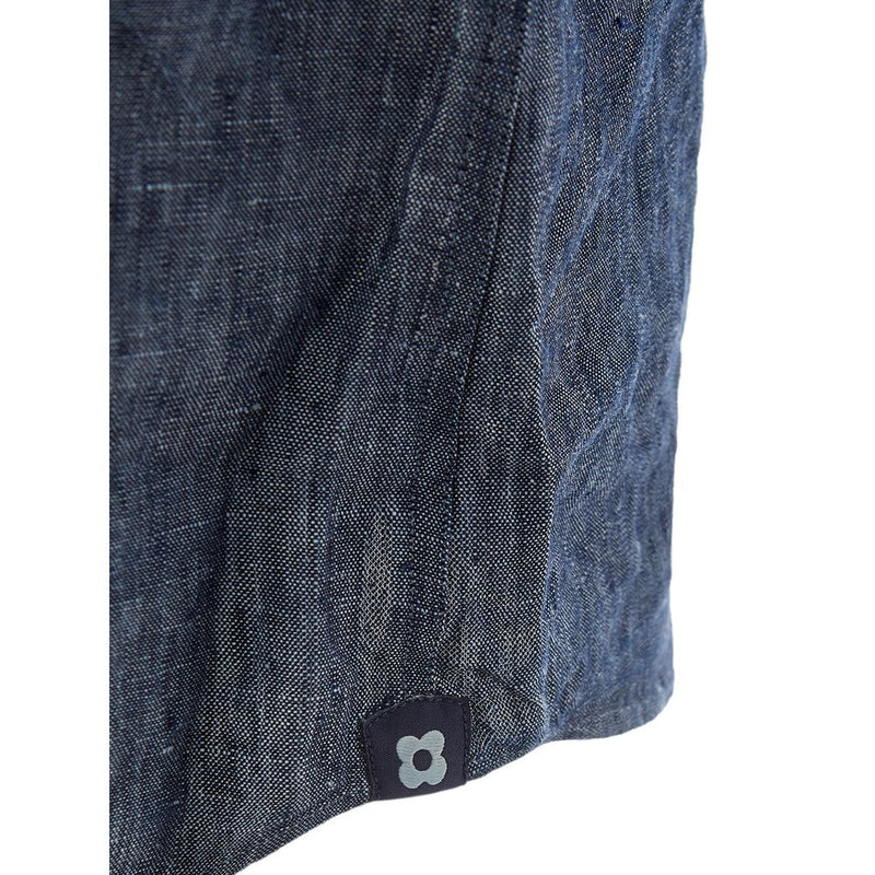 Elegant Flax Blue Shirt for Men Lardini