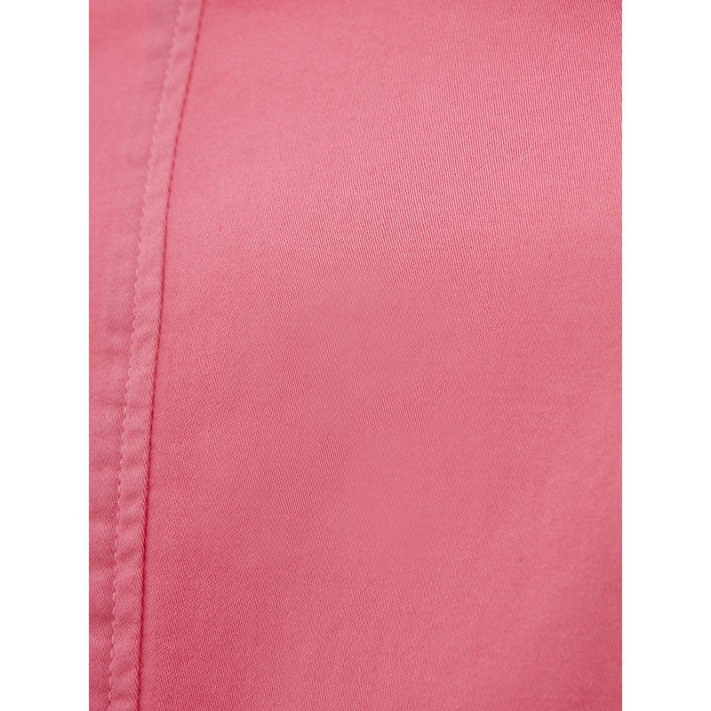 Elegant Pink Cotton Jacket for Her Lardini