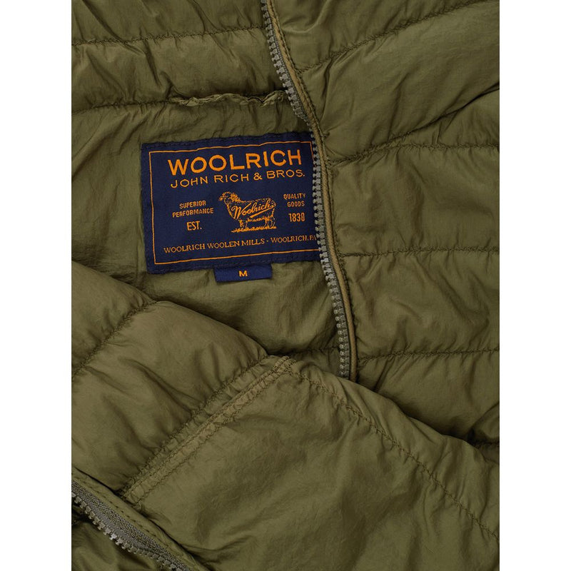 Elegant Green Polyamide Jacket Woolrich