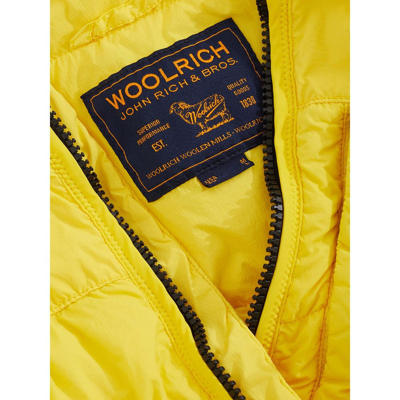 Mens Vibrant Yellow Outdoor Jacket Woolrich