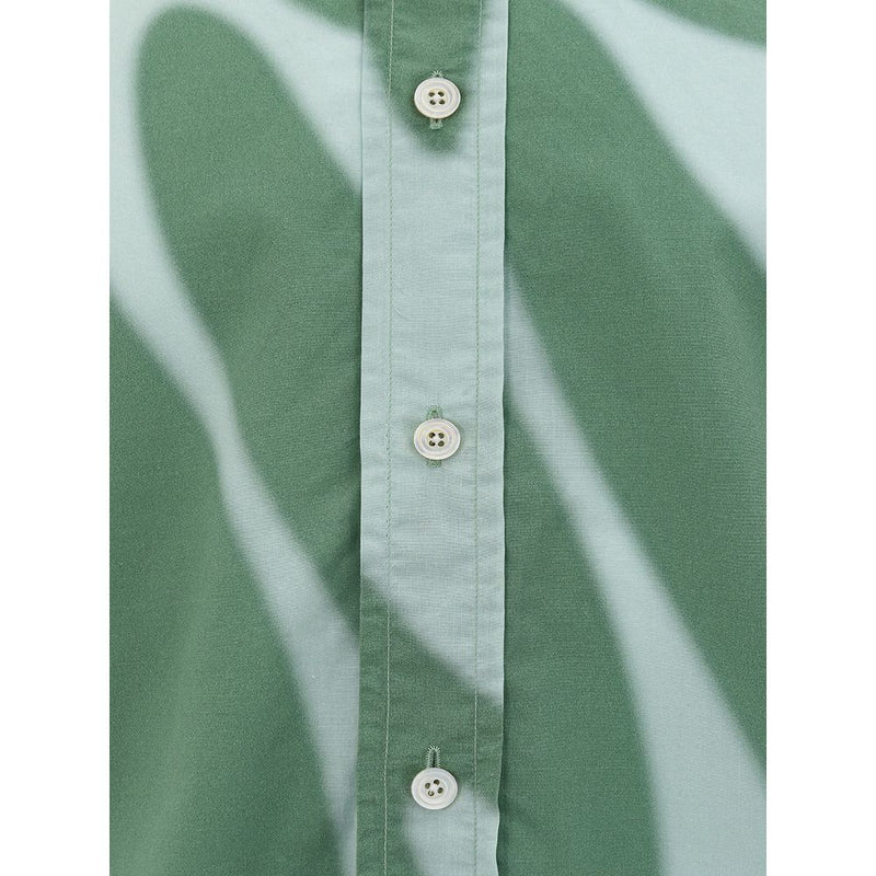 Elegant Green Cotton Shirt for Men Tom Ford