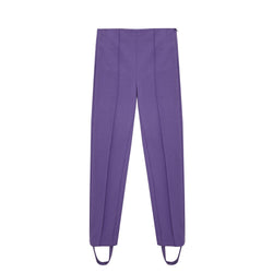 Elegant Purple Viscose Pants Lardini