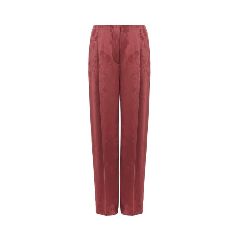 Elegant Red Tailored Pants Lardini