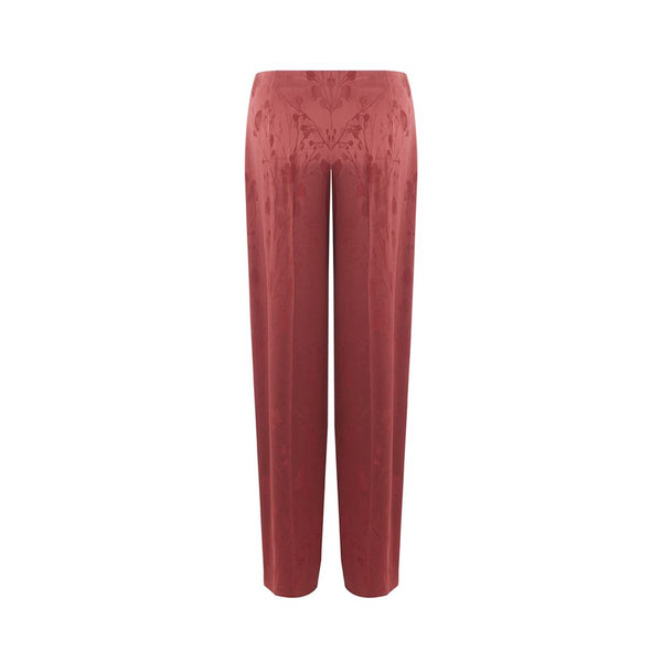 Elegant Red Tailored Pants Lardini