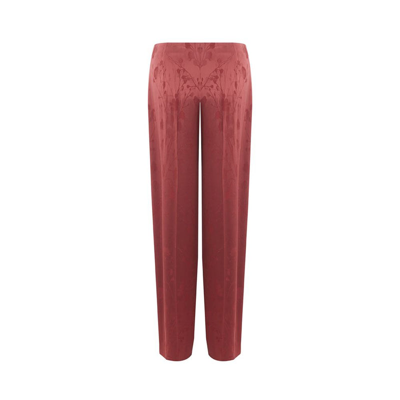 Elegant Red Tailored Pants Lardini