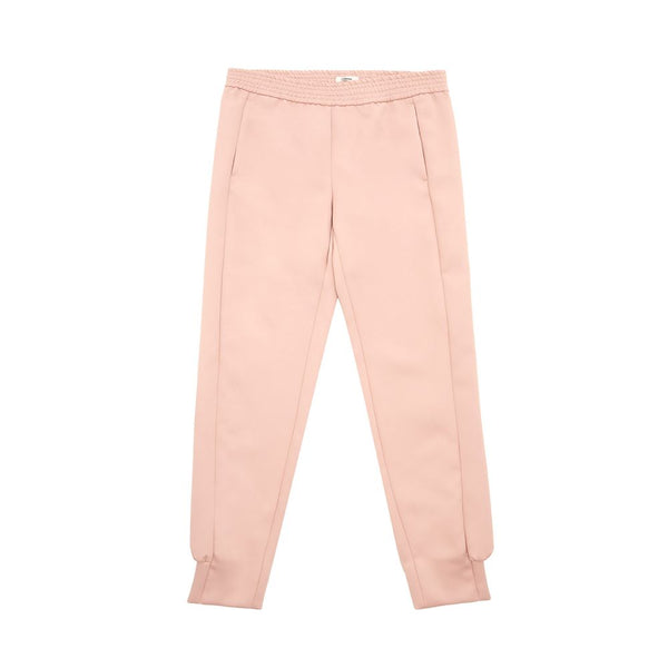 Elegant Pink Polyester Pants for Women Lardini