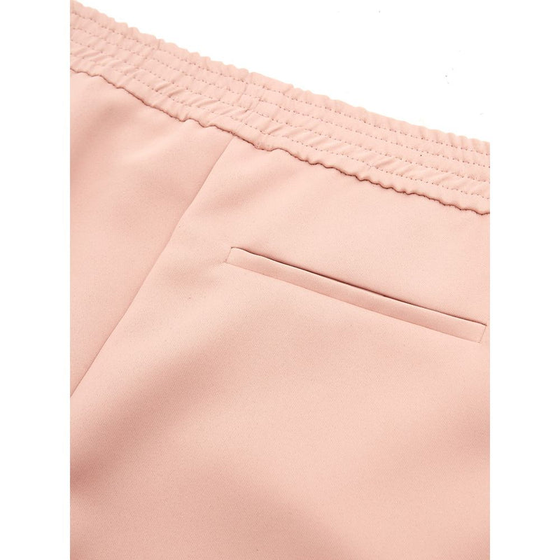 Elegant Pink Polyester Pants for Women Lardini