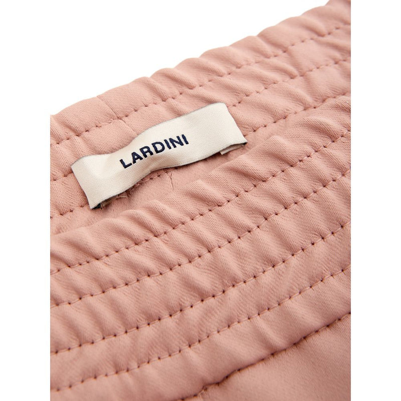 Elegant Pink Polyester Pants for Women Lardini