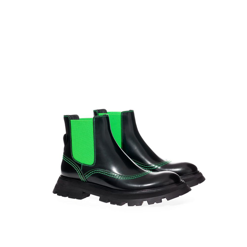 Elevate Your Style with Exquisite Multicolor Leather Boots Alexander McQueen