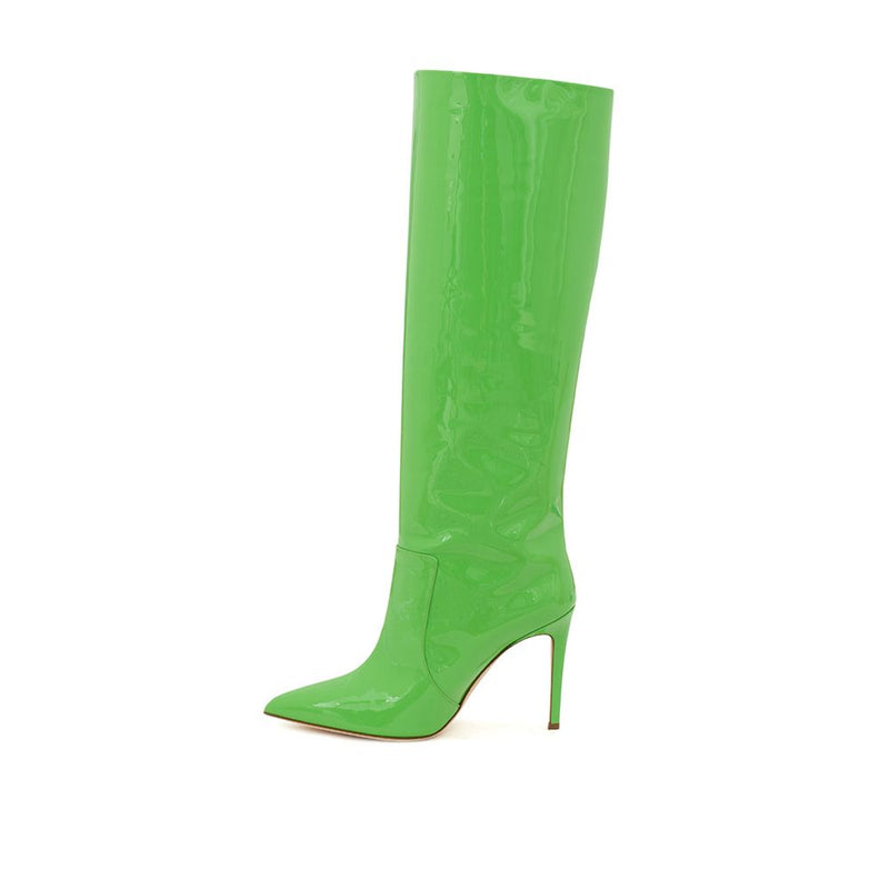 Emerald Elegance Ankle Boots Paris Texas