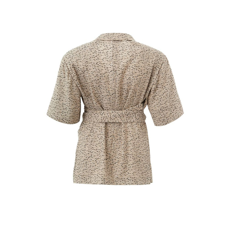 Chic Beige Linen Jacket Lardini