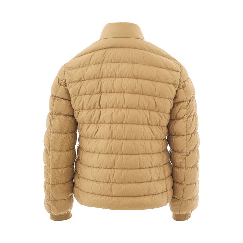 Beige Polyamide Chic Winter Coat Woolrich