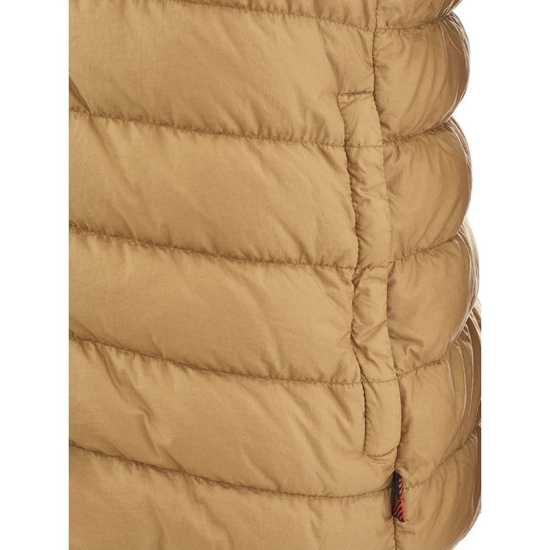 Beige Polyamide Chic Winter Coat Woolrich