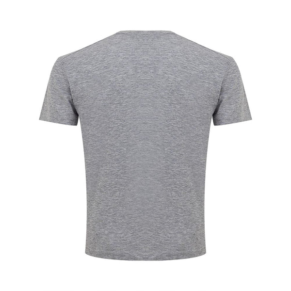 Sleek Gray Cotton Tee for Stylish Men Dsquared²