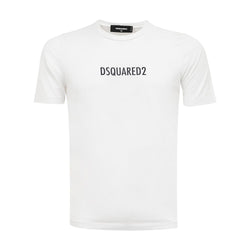 Elegant White Cotton Top for Stylish Women Dsquared²