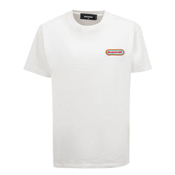 Chic White Cotton Staple Tee Dsquared²