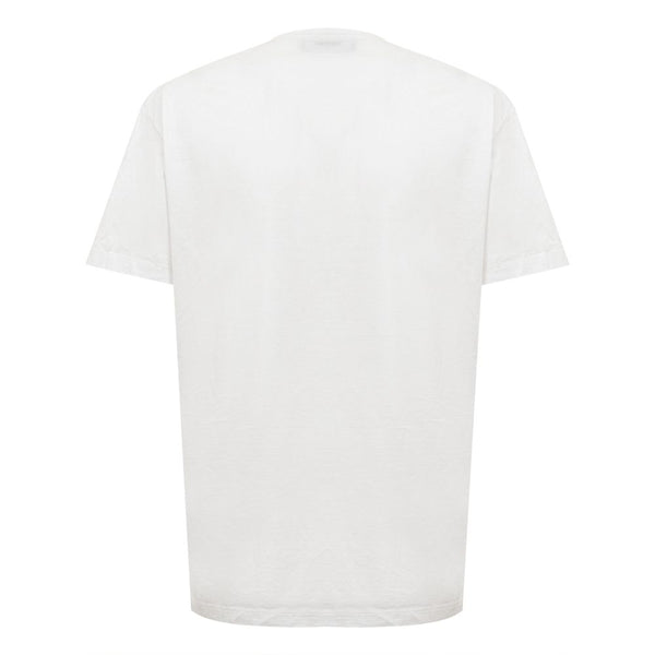 Chic White Cotton Staple Tee Dsquared²