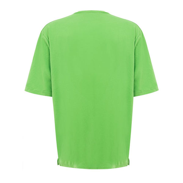 Electric Green Cotton Tee for Men Dsquared²